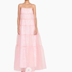 Whitley Cotton-Blend Organza Gown